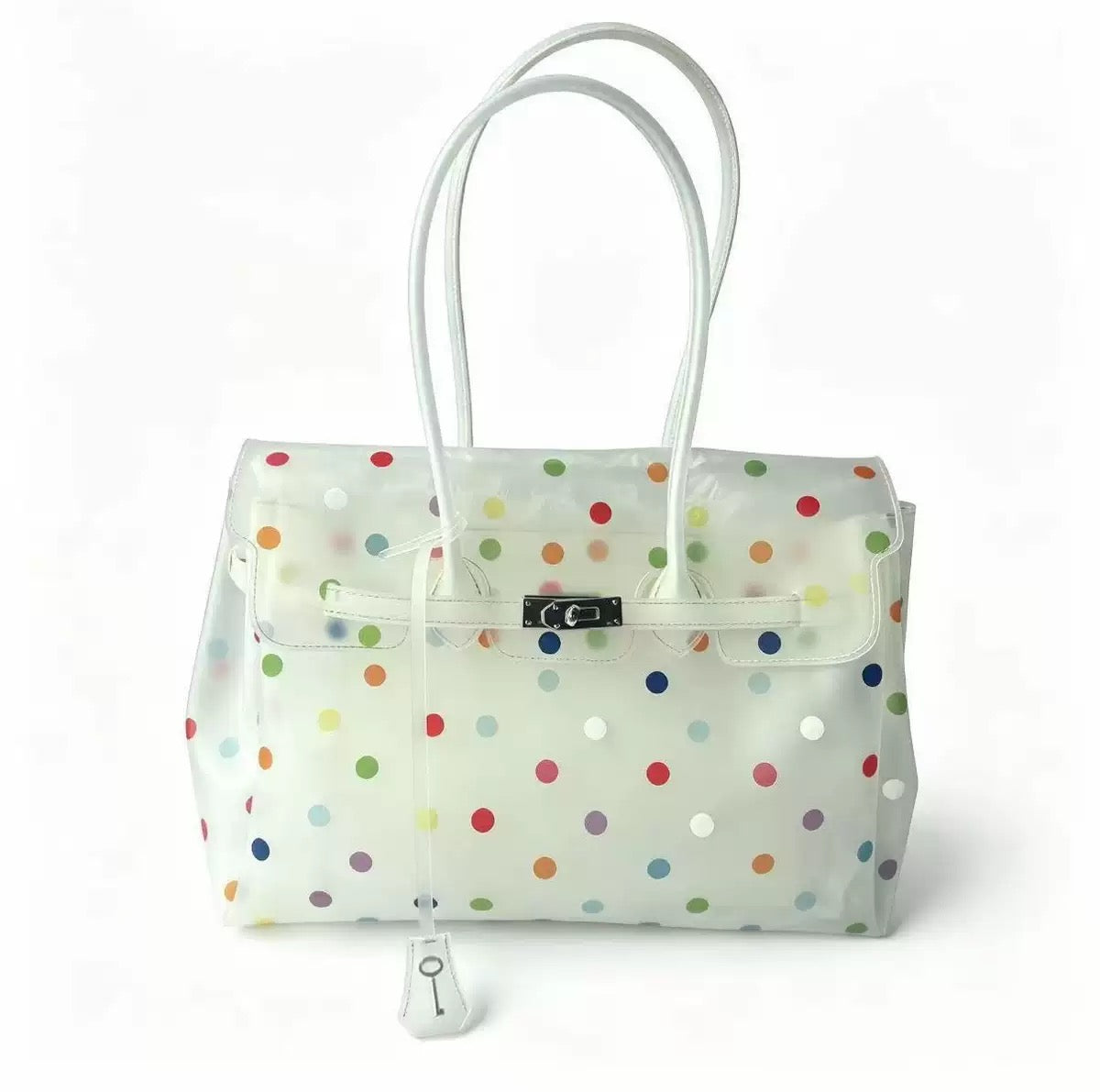 Girly Polka Dots Jellyfirkin Shoulder Bag