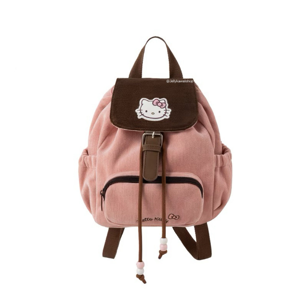 Hello Kitty Pink and Brown Collection Shoulder Bag