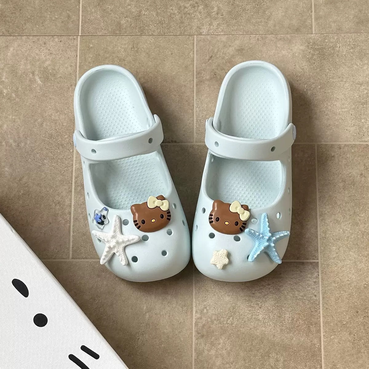 Hello Kitty Ballet Clogs Slip on Water Shoes
