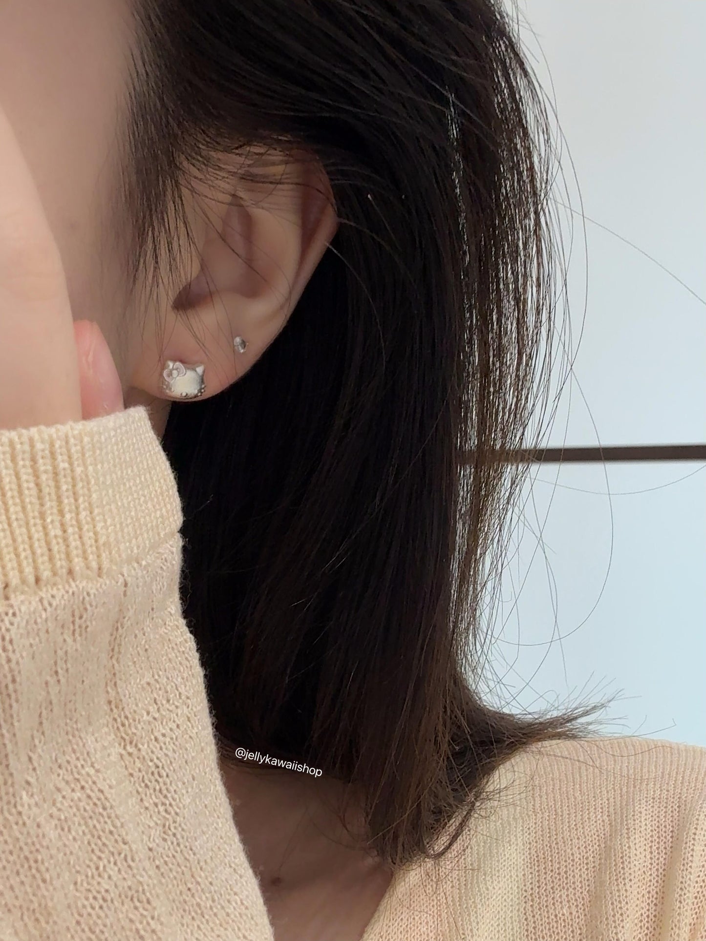 Hello Kitty Stud Earrings