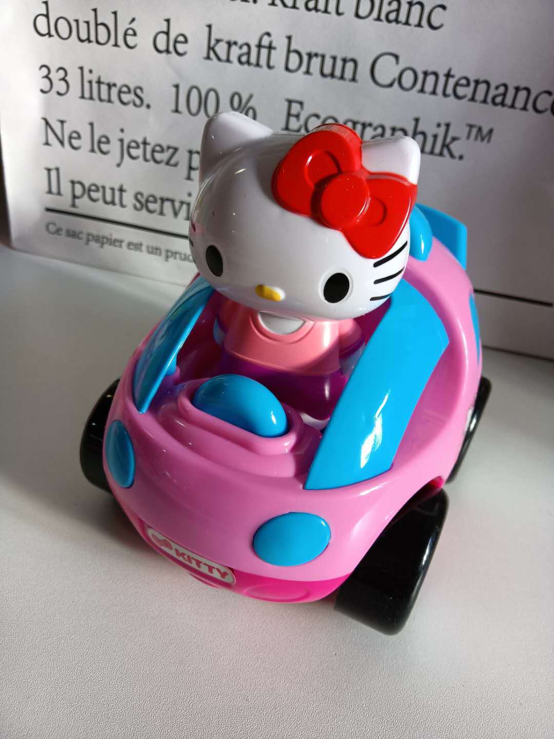 Hellokitty Remote Control Car for Toddlers Birthday Gifts