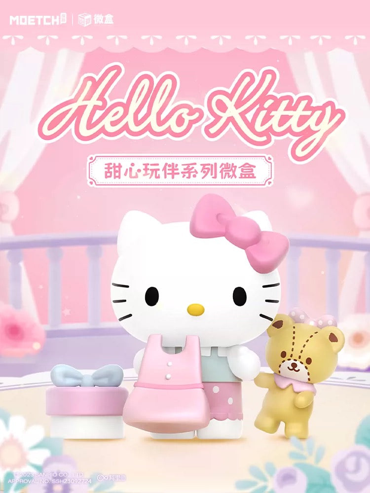 Hellokitty Sweetheart Playmates Blind Box Figures