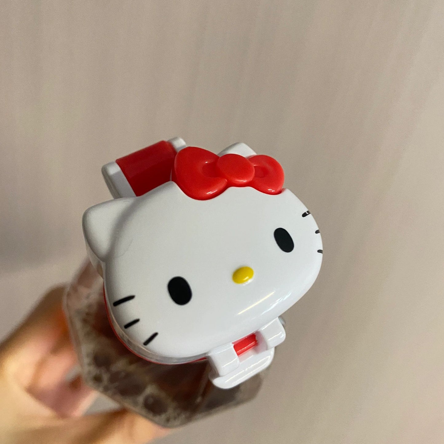 Sanrio Hello Kitty Water Bottle Cap with Straw