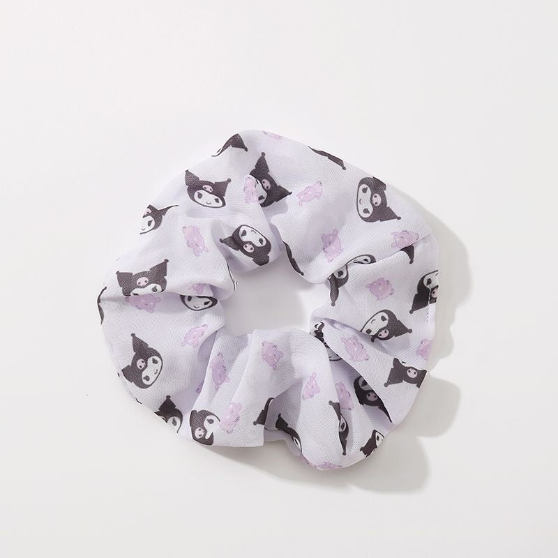 Sanrio Hair Scrunchies Kawaii Hair Scrunchy Ponytail Holder Hair Ties Accessories for Women and Girls