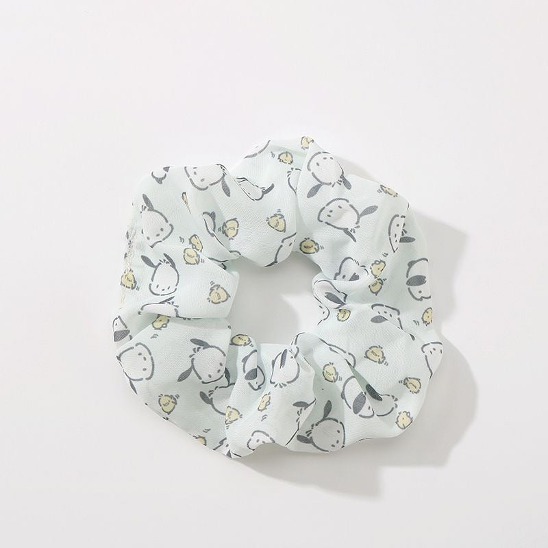 Sanrio Hair Scrunchies Kawaii Hair Scrunchy Ponytail Holder Hair Ties Accessories for Women and Girls