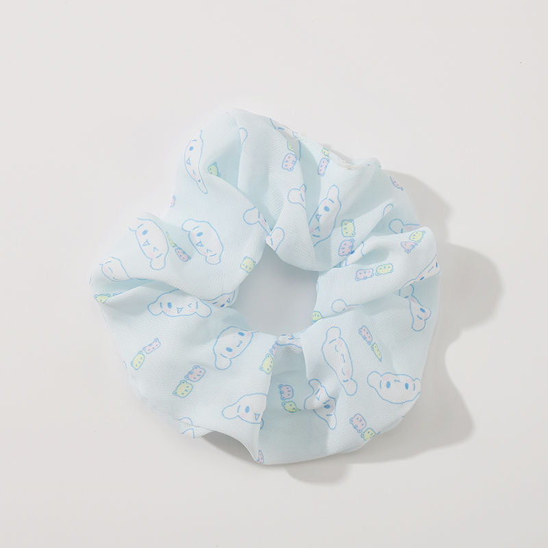 Sanrio Hair Scrunchies Kawaii Hair Scrunchy Ponytail Holder Hair Ties Accessories for Women and Girls