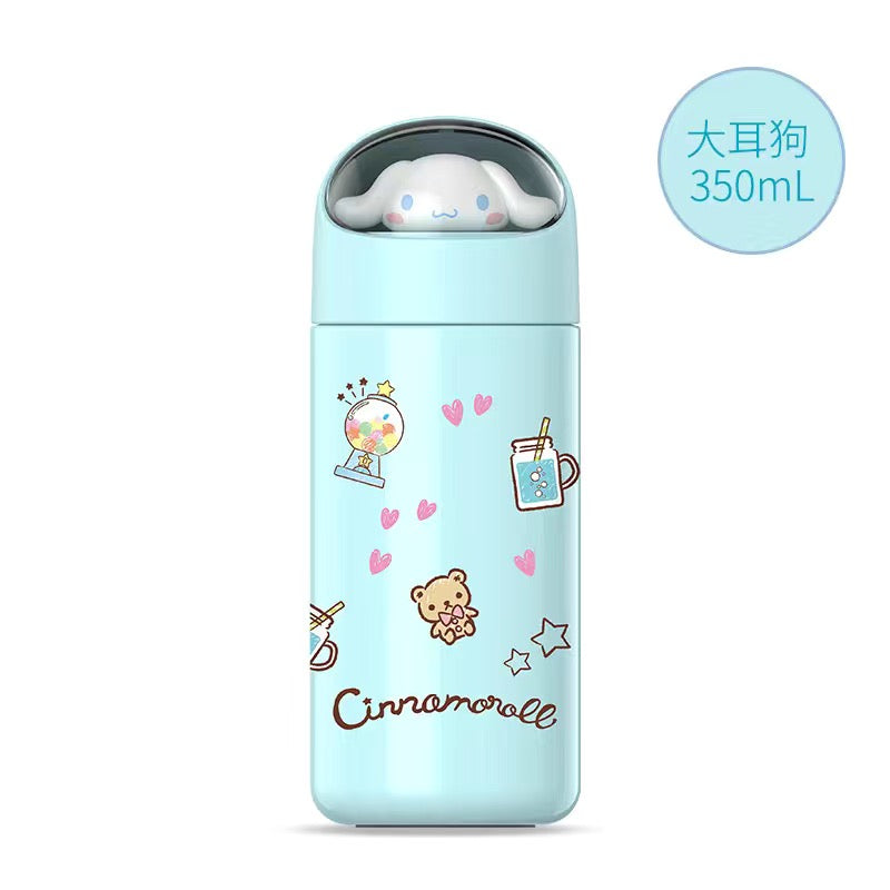Sanrio Vacuum Insulated Stainless Steel Travel Tumbler Fits in Car Cup Holders