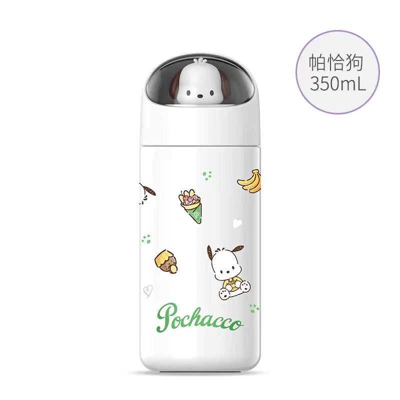 Sanrio Vacuum Insulated Stainless Steel Travel Tumbler Fits in Car Cup Holders