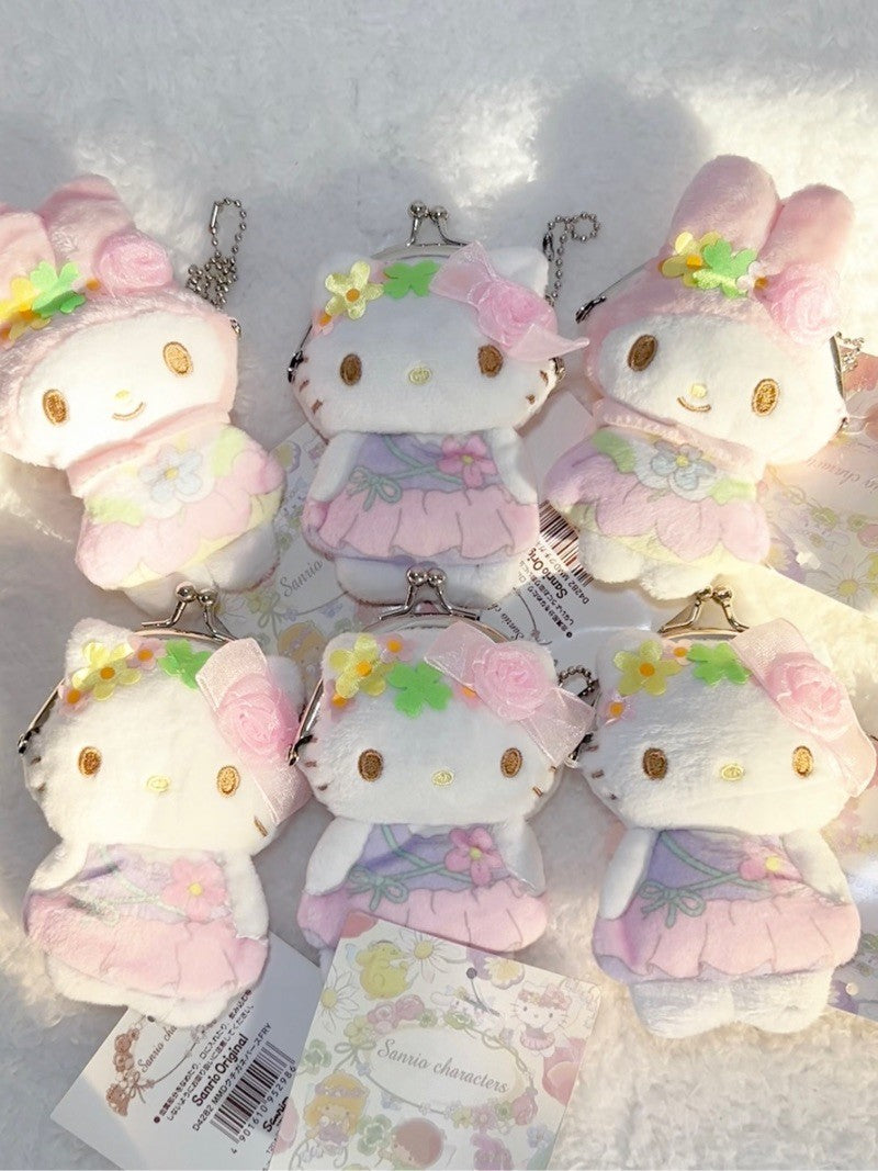 Hellokitty Mini Plush Purse Keychain