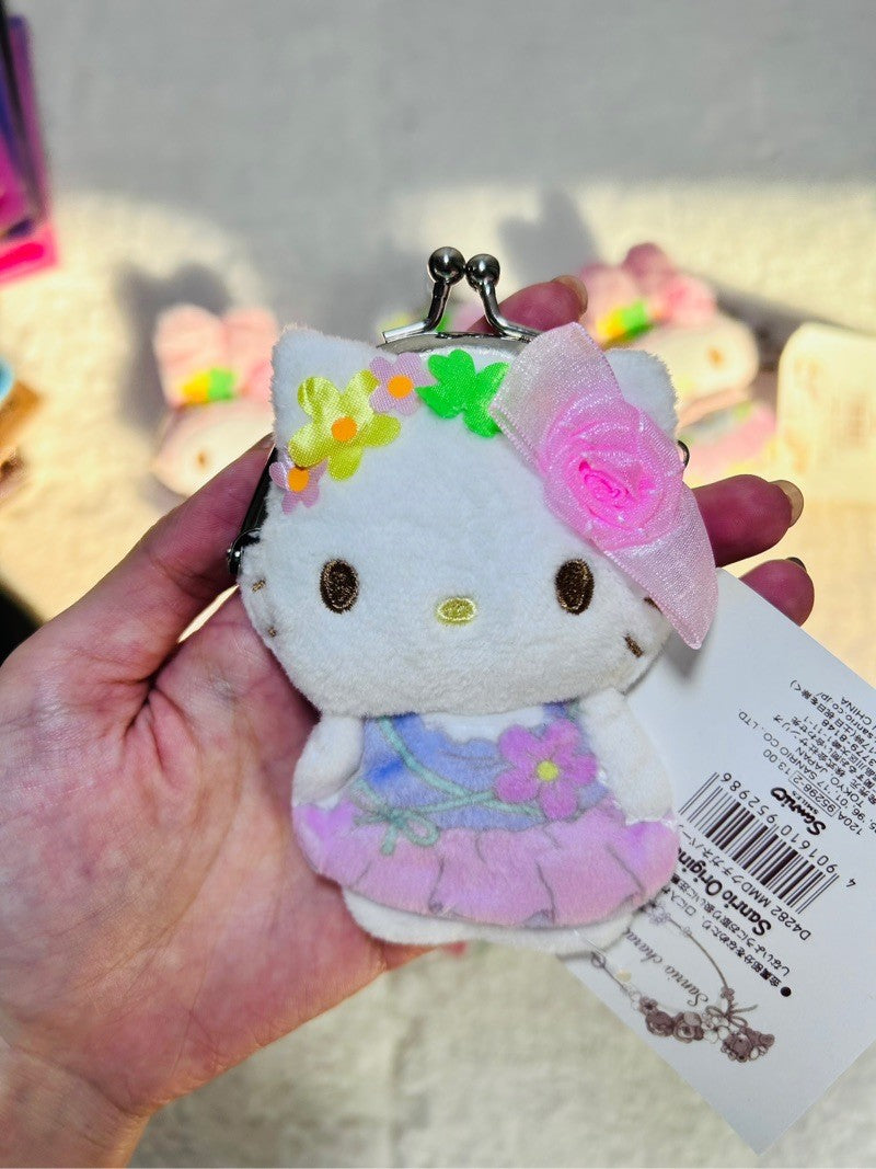 Hellokitty Mini Plush Purse Keychain