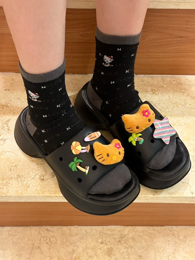 Hellokitty Women's Harlin Heeled Sandal