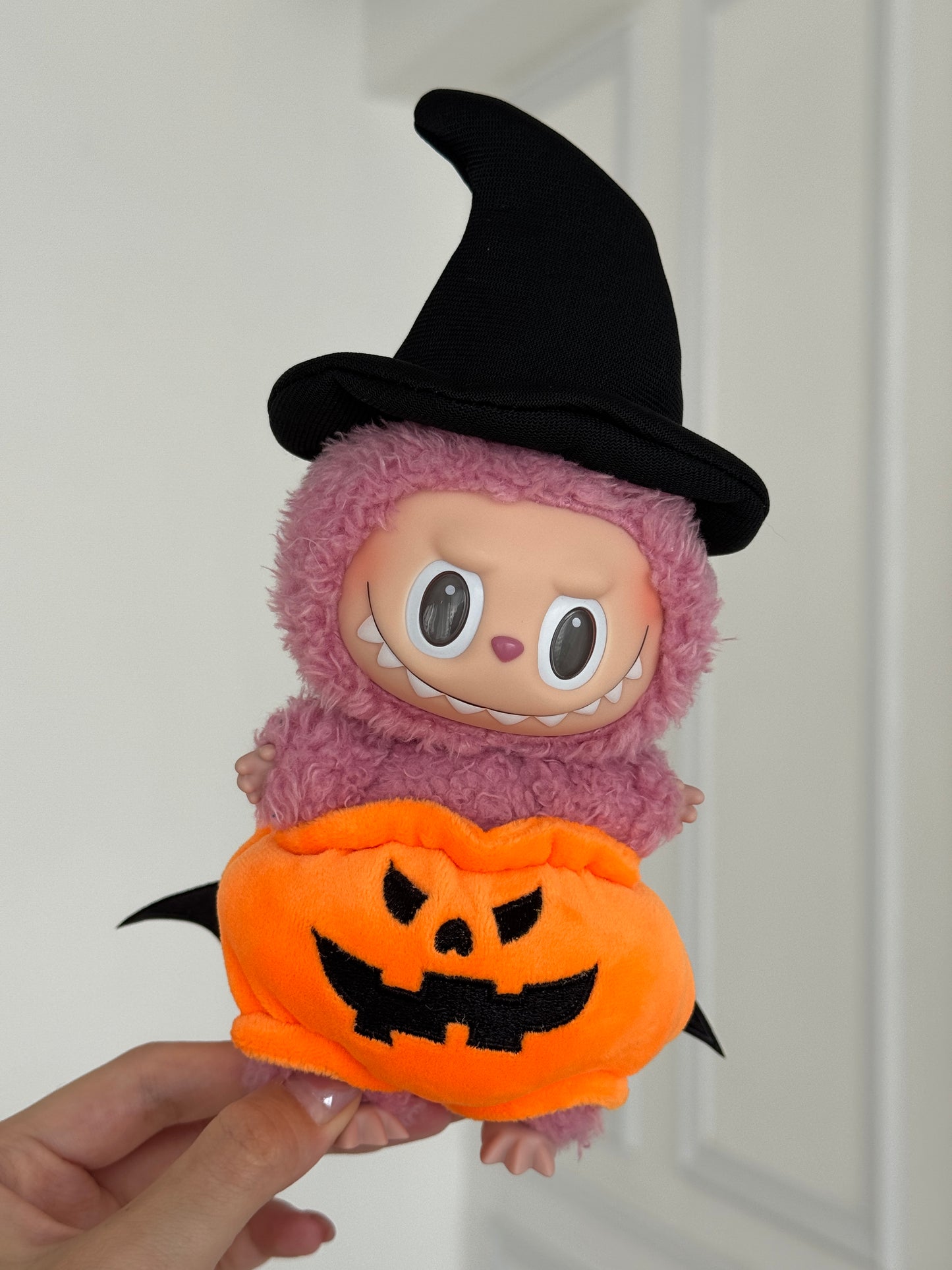 Labubu Halloween Costume Pumpkin Outfit Clothes Set(NO DOLL) Accessories Suit Cute Clothes for Labubu Dress up Unique Style