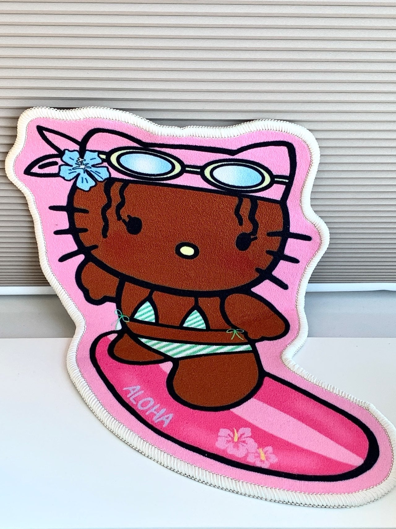 Hellokitty Surf Carpet Cute Bedroom Mat|19.7*20.8 inch