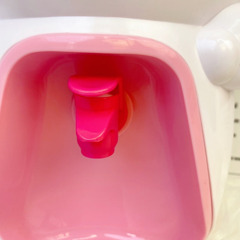 Hellokitty Mini Water Dispenser Toy Miniature Household Water Cooler Fountain Toy Drinking Fountain Model