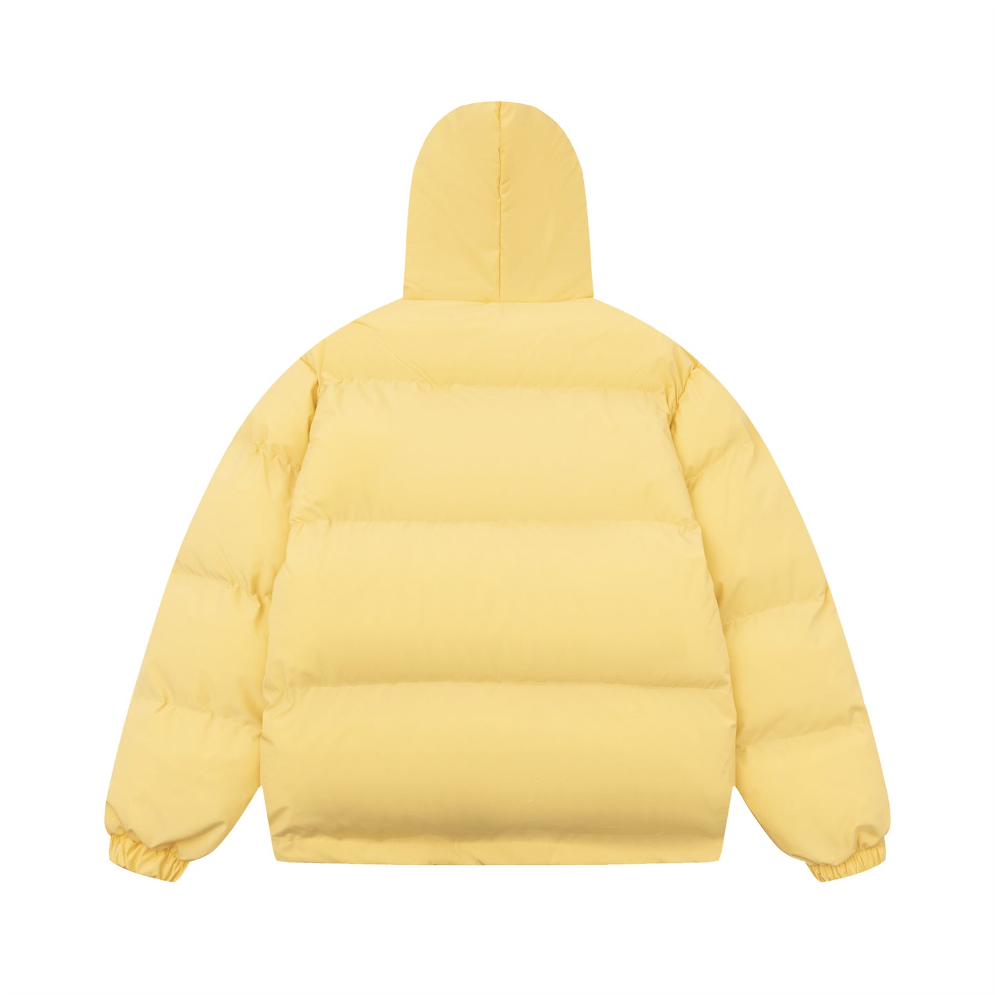 Hellokitty Winter Long Sleeve Zip Hooded Puffer Jacket Pockets Baggy Short Down Coat