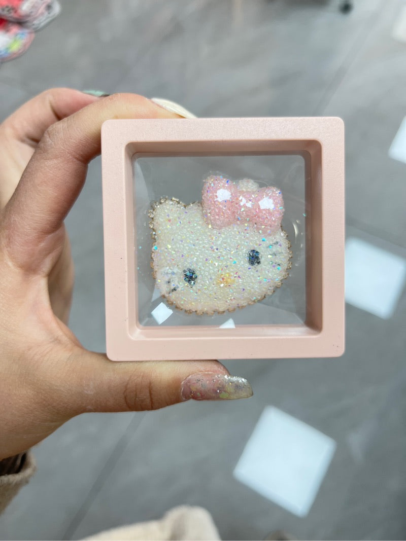 Hellokitty Rhinestone Hairpin