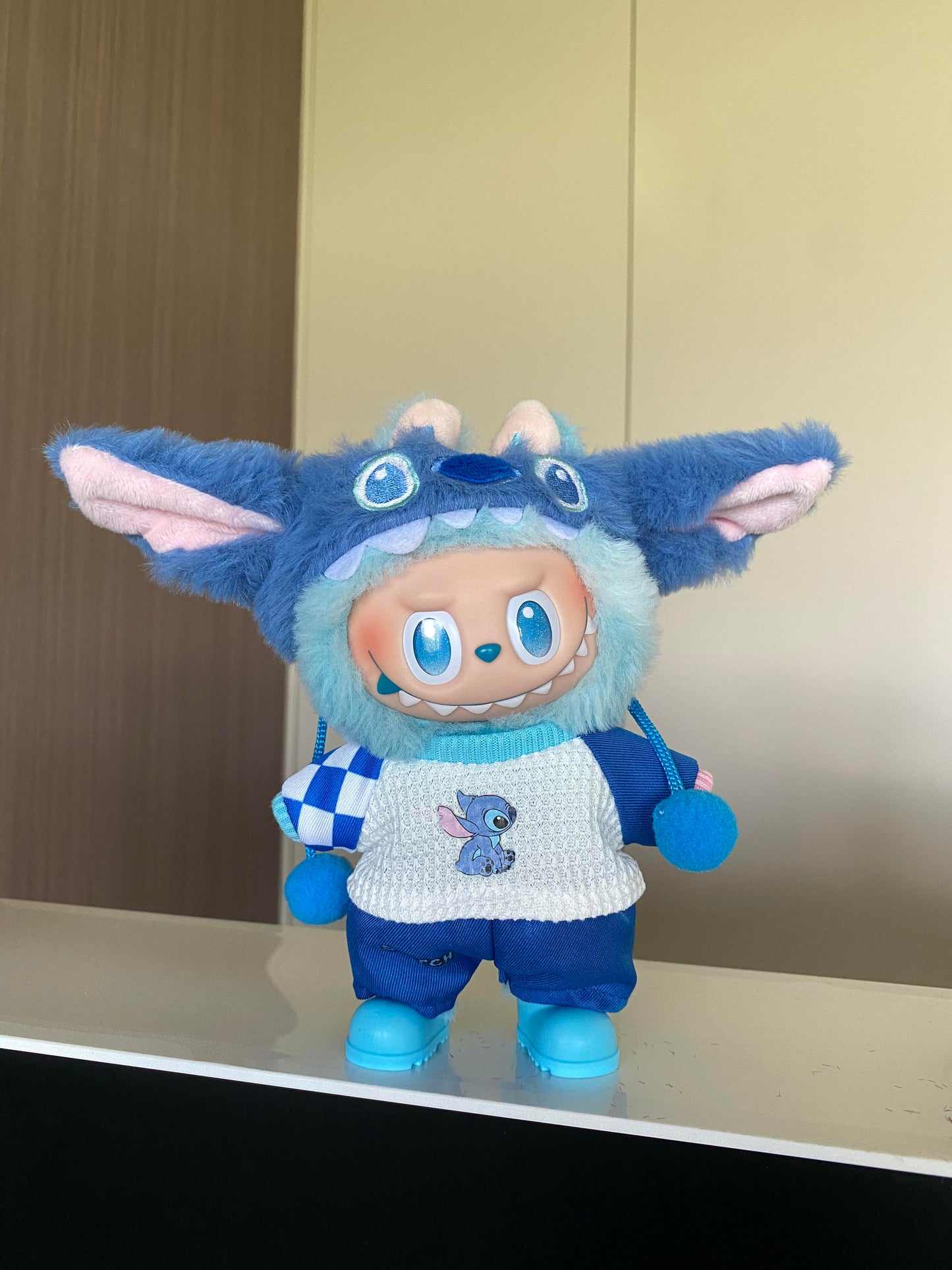 Stitch Outfit Clothes Set(NO DOLL) Accessories Suit Cute Clothes for Labubu Dress up Unique Style