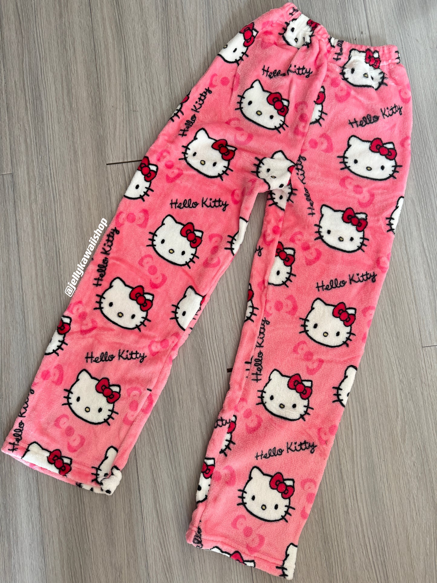 KT Pants Pajama Cute Soft Long Bottoms Women Pjs Pj Jammies Gift