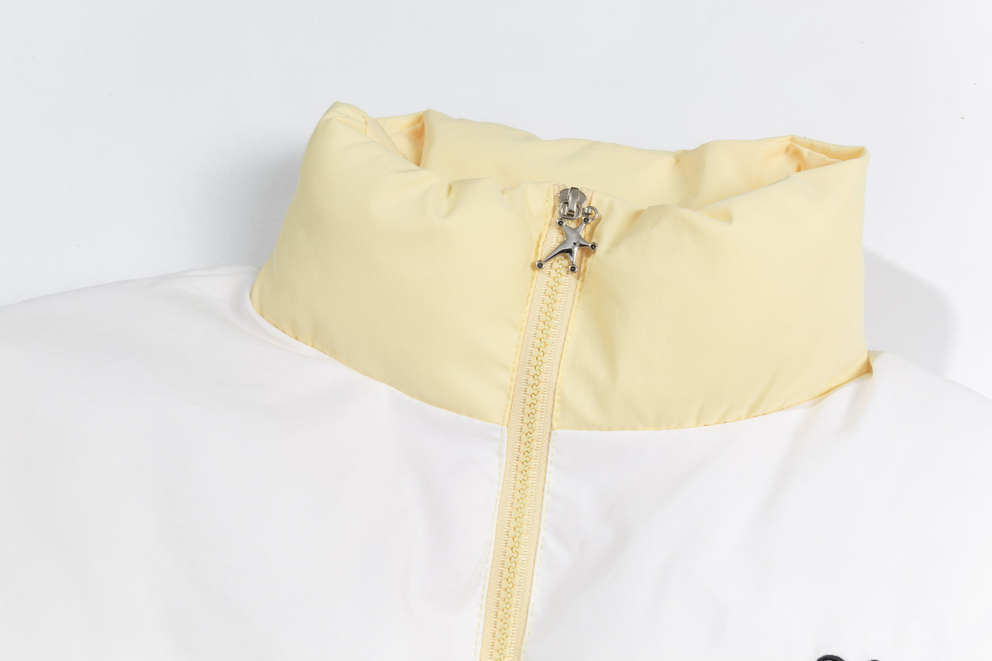 Hellokitty Winter Long Sleeve Zip Colorblocked Puffer Jacket Pockets Baggy Short Down Coats