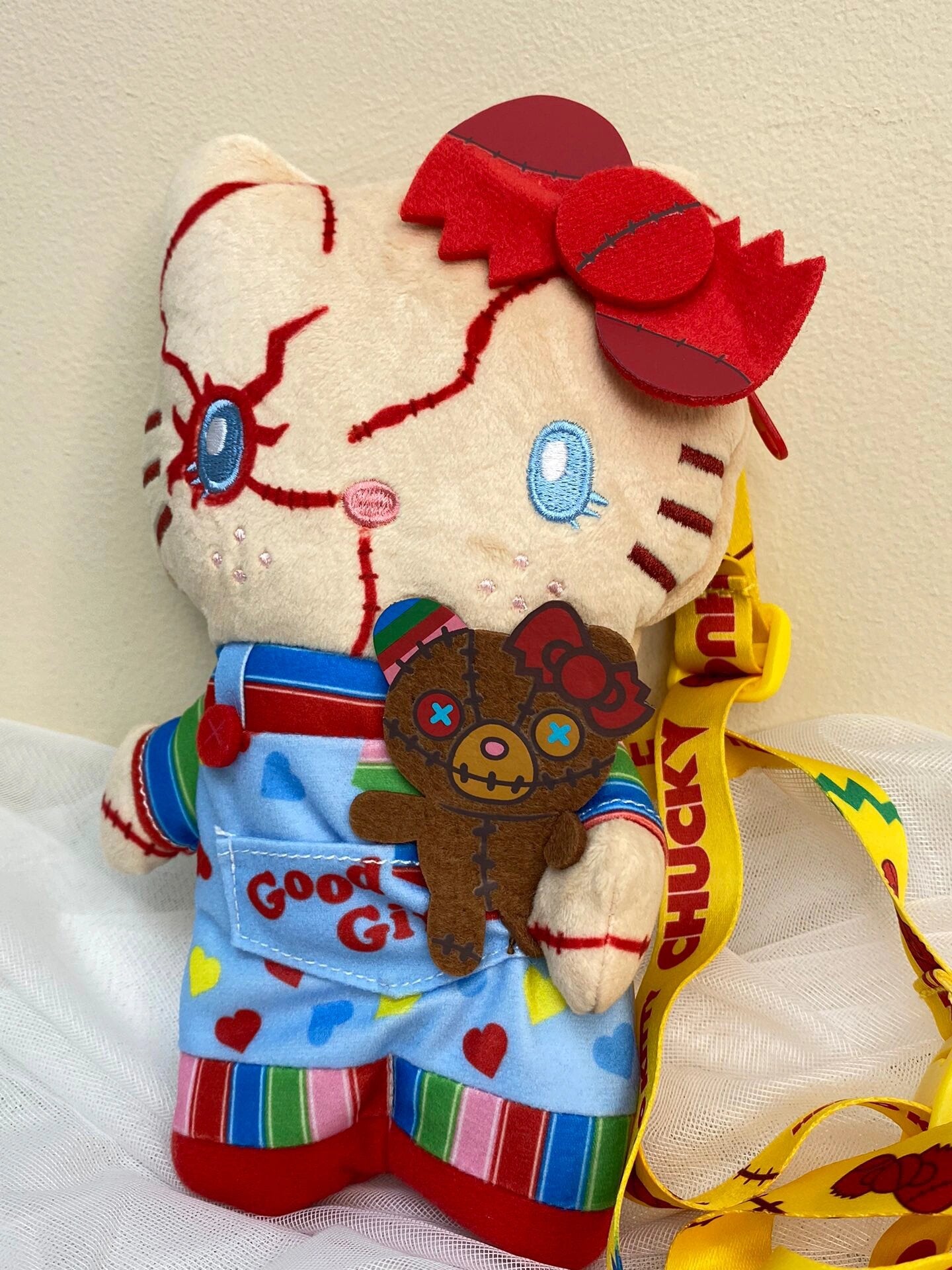 KT Chucky Halloween Sanrio Plush Bag|Universal Studios Halloween Gifts