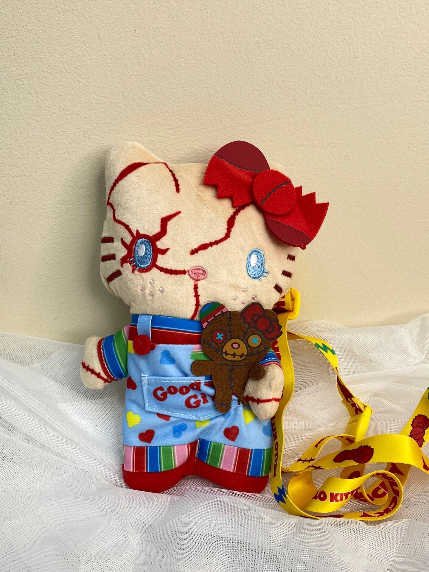KT Chucky Halloween Sanrio Plush Bag|Universal Studios Halloween Gifts