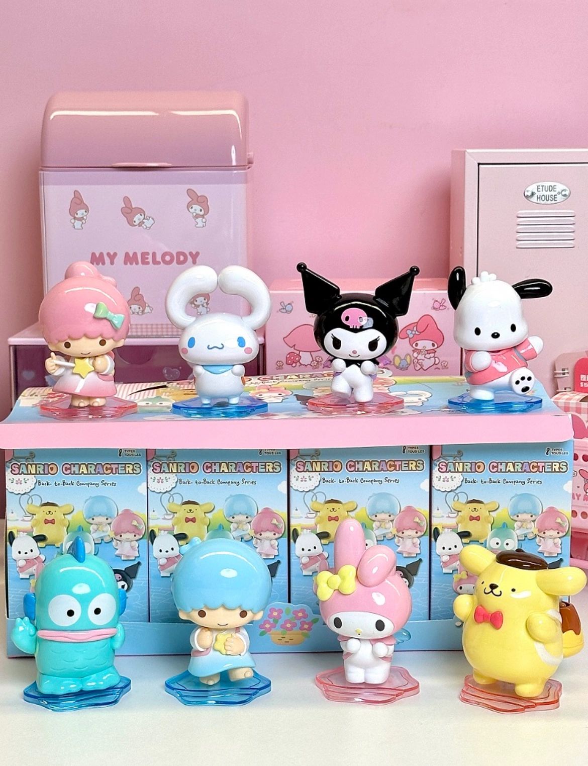 Sanrio Miniso Back To Back Company Blind Box Figures