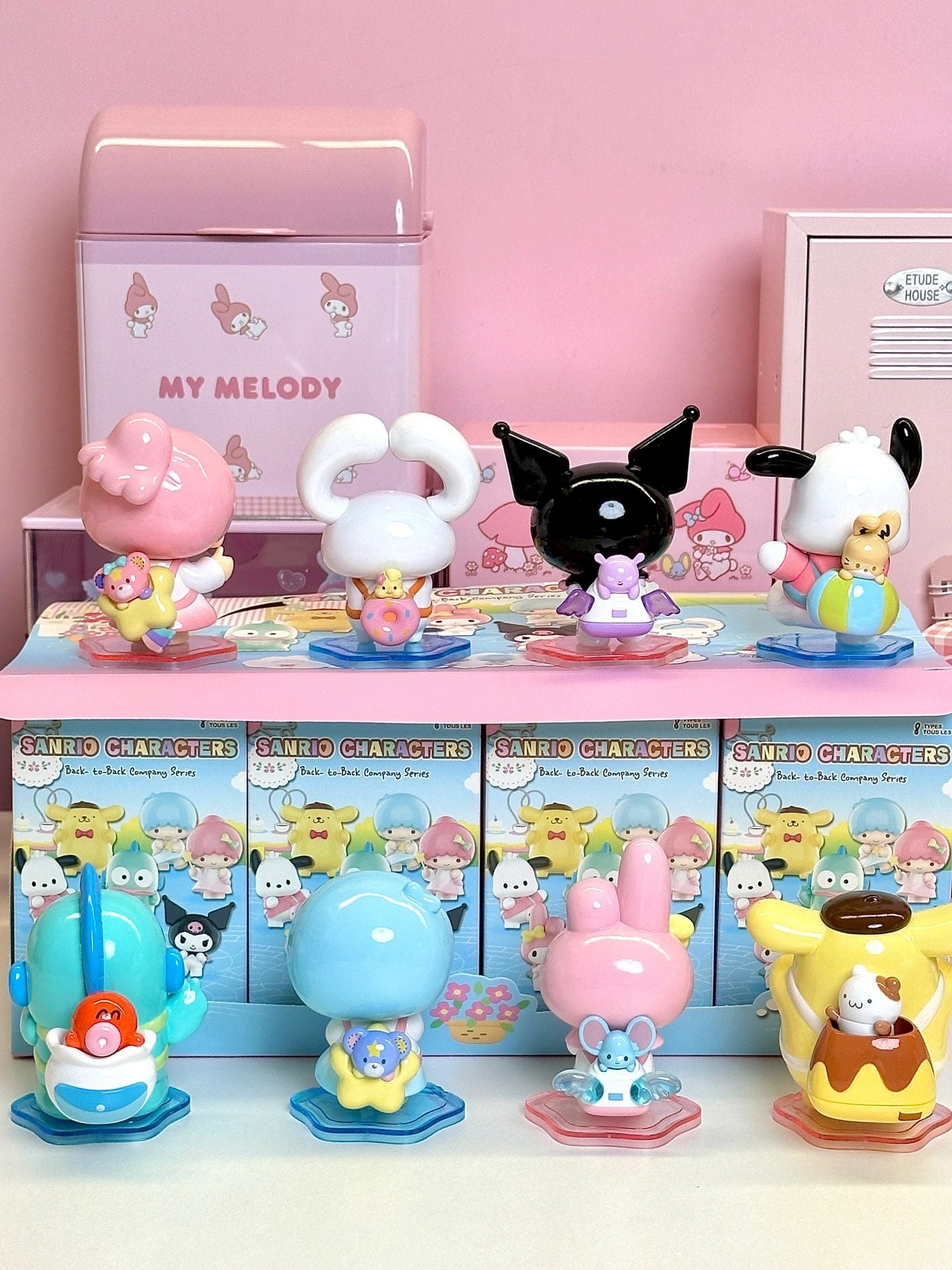Sanrio Miniso Back To Back Company Blind Box Figures