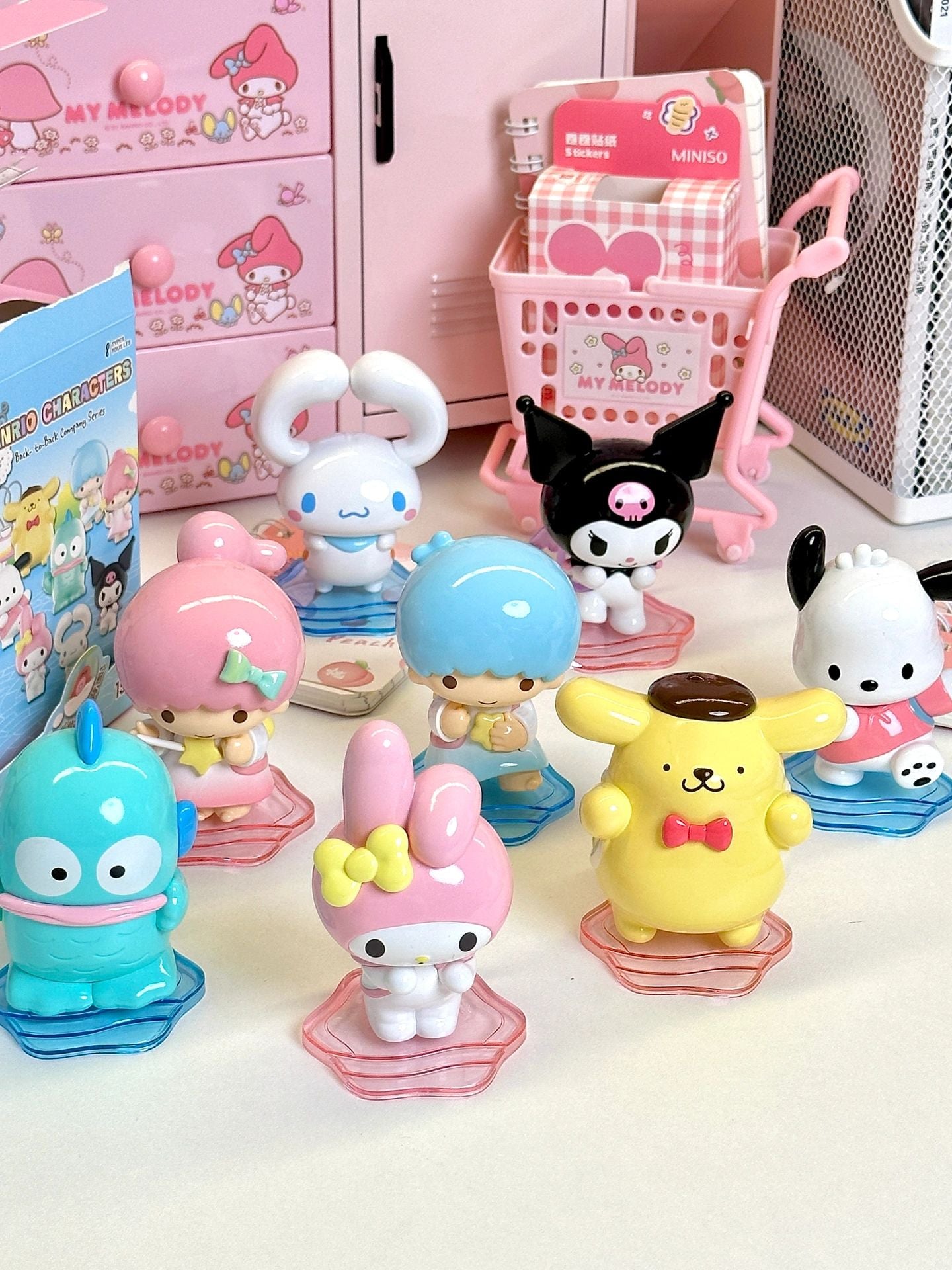 Sanrio Miniso Back To Back Company Blind Box Figures