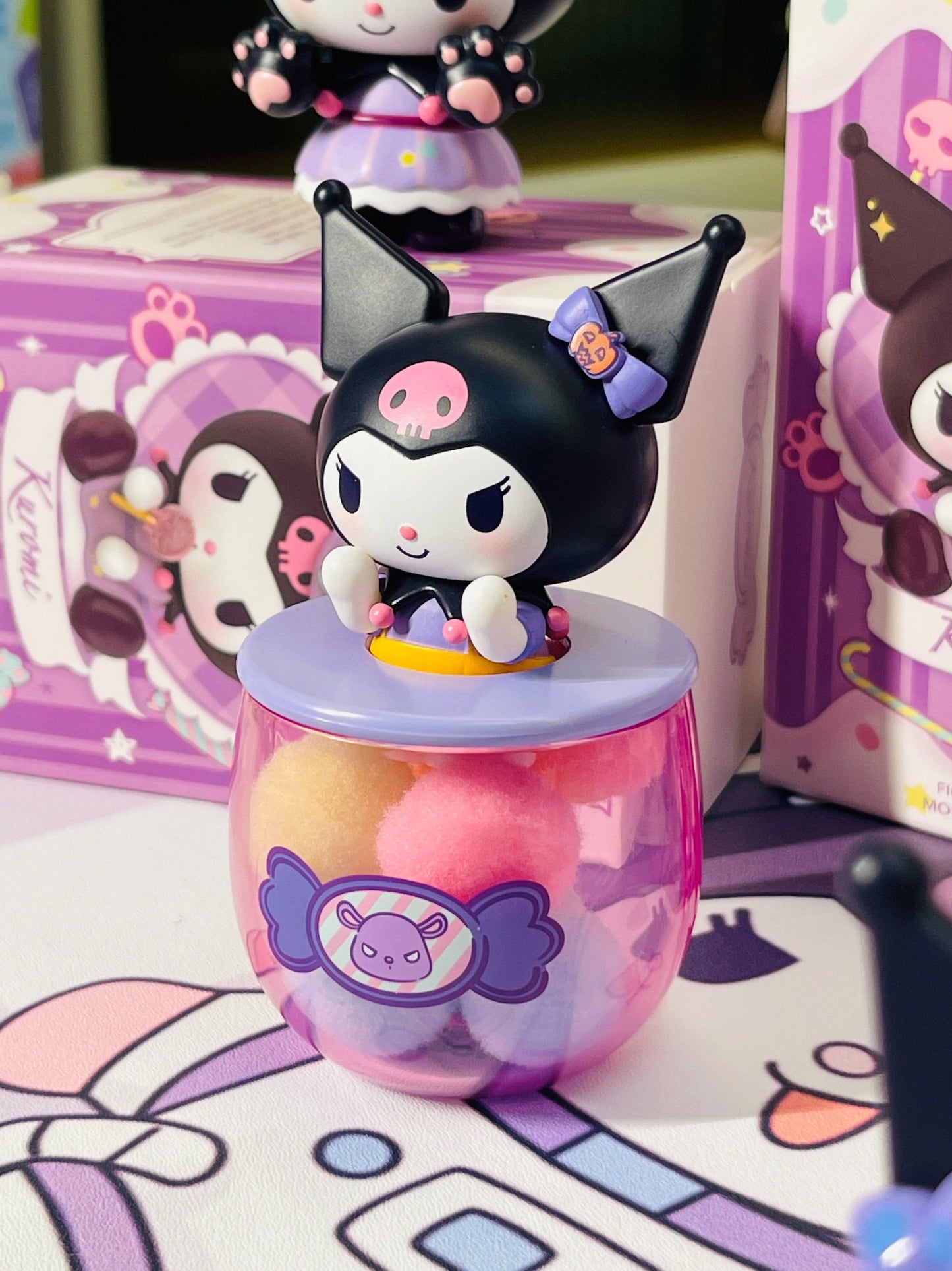 Sanrio Miniso Kuromi Trick or Treat Blind Box Figure