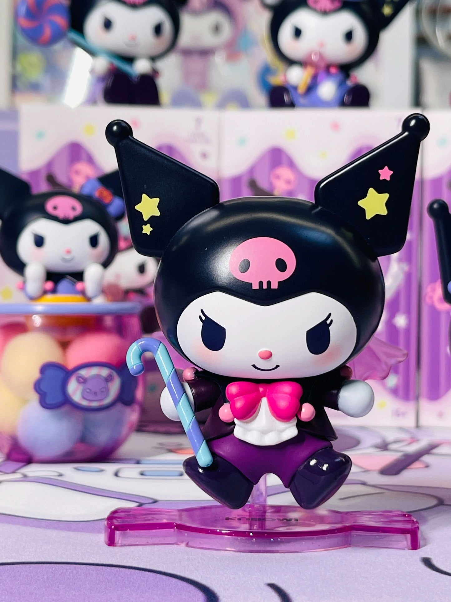 Sanrio Miniso Kuromi Trick or Treat Blind Box Figure