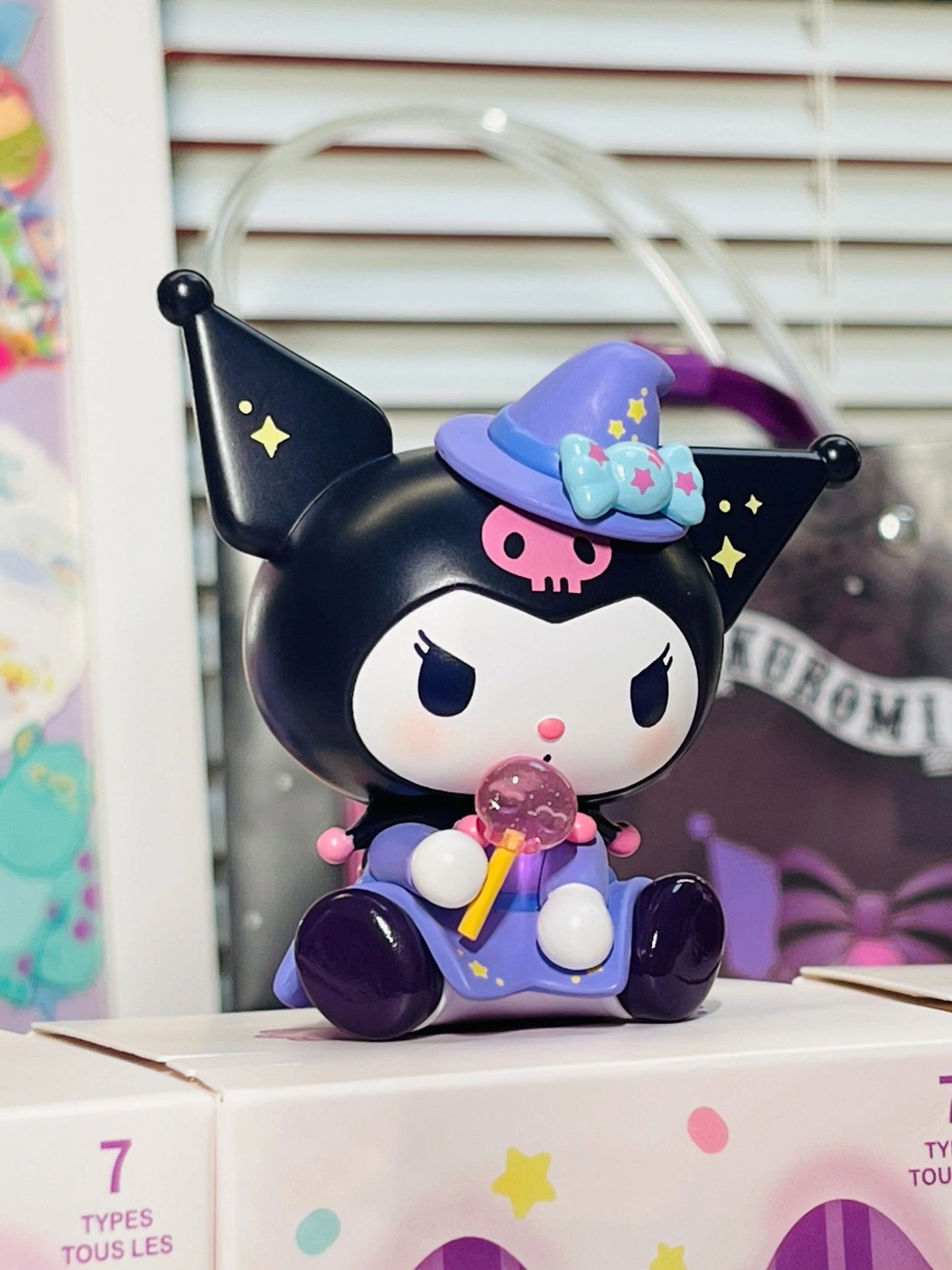 Sanrio Miniso Kuromi Trick or Treat Blind Box Figure