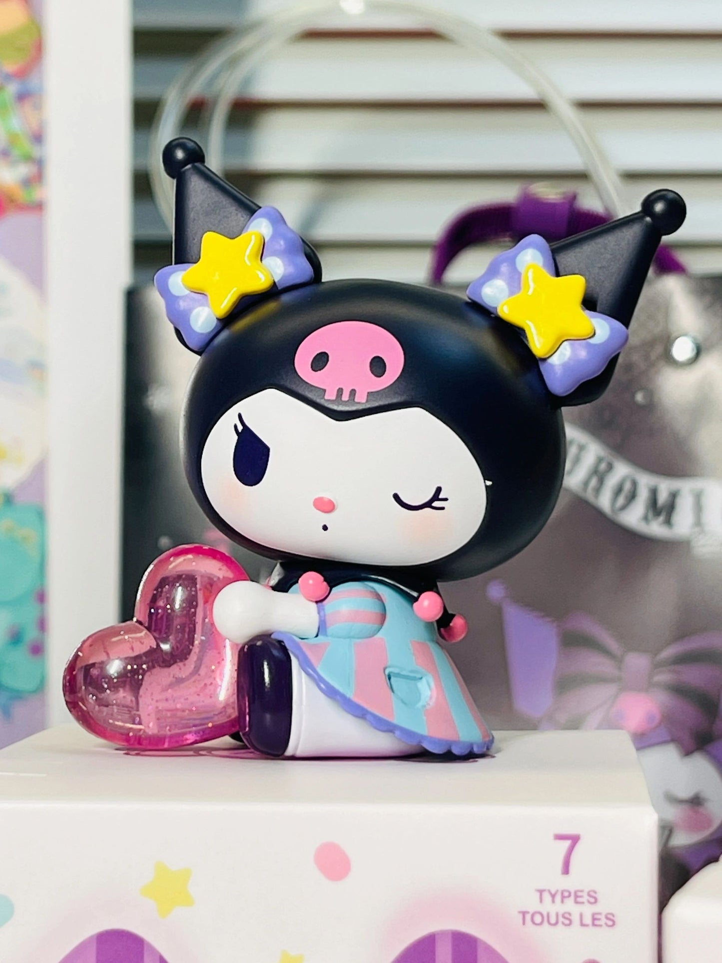Sanrio Miniso Kuromi Trick or Treat Blind Box Figure