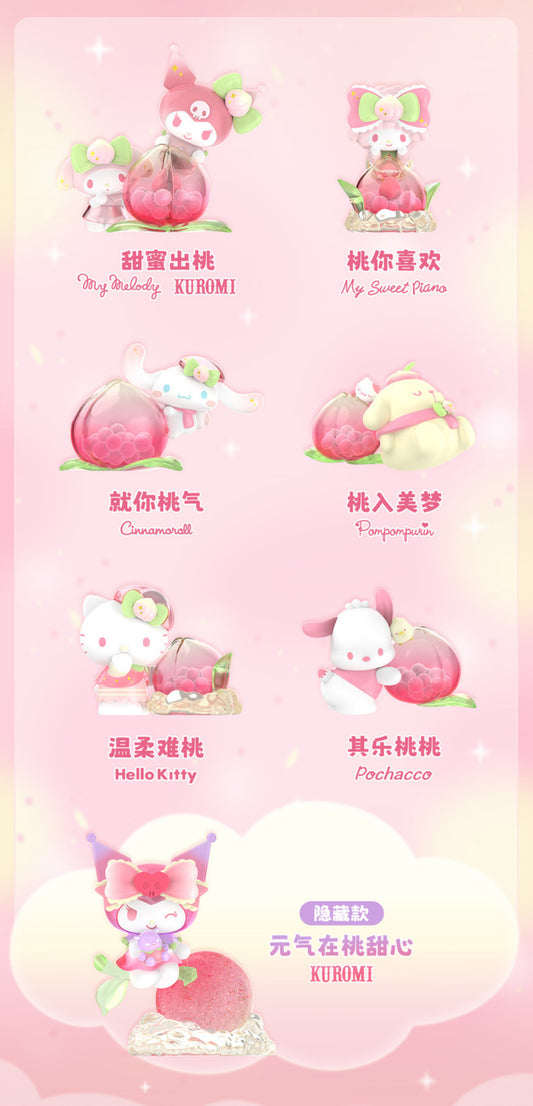 Sanrio Toptoy Vitality Peach Paradise Blind Box Figures