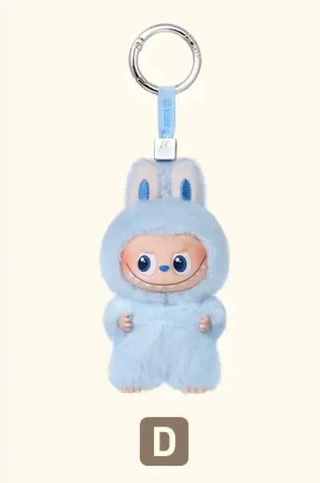 Mini Labubu Pin for Love Series Vinyl Plush Pendant Blind Box