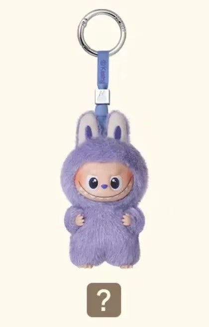 Mini Labubu Pin for Love Series Vinyl Plush Pendant Blind Box