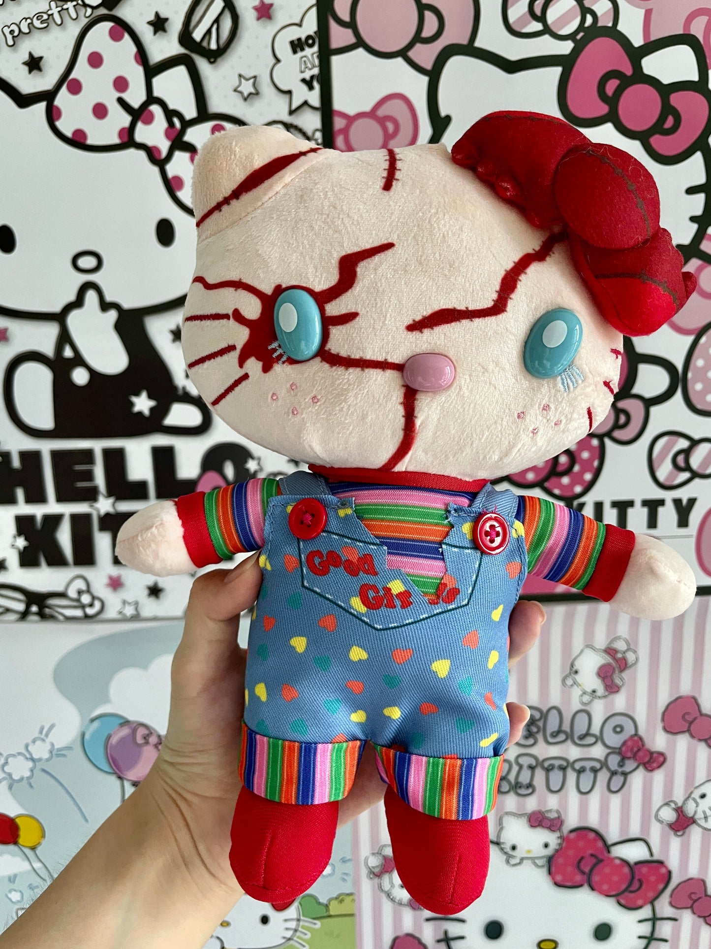 KT Chucky Halloween Sanrio Plush|Universal Studios Halloween Gifts