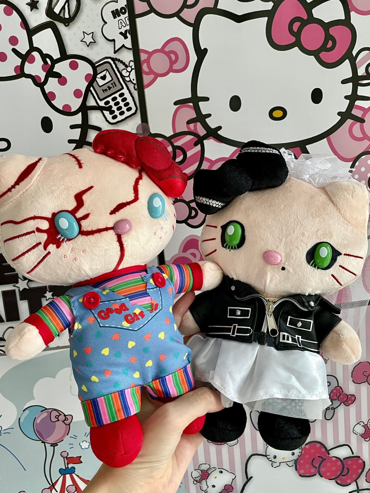 KT Chucky Halloween Sanrio Plush|Universal Studios Halloween Gifts
