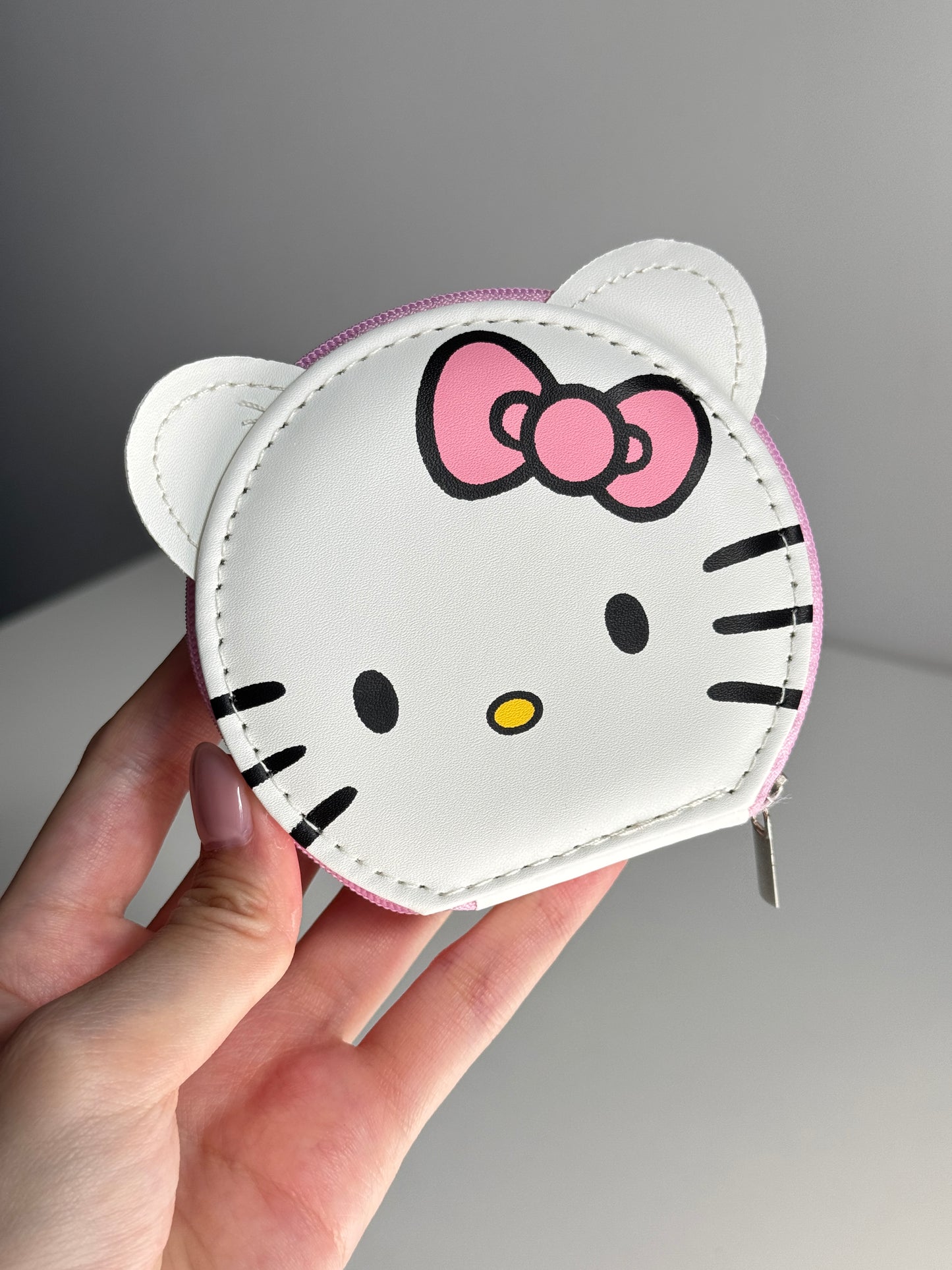 Hellokitty PU Shape Organizer Bag Nail Set