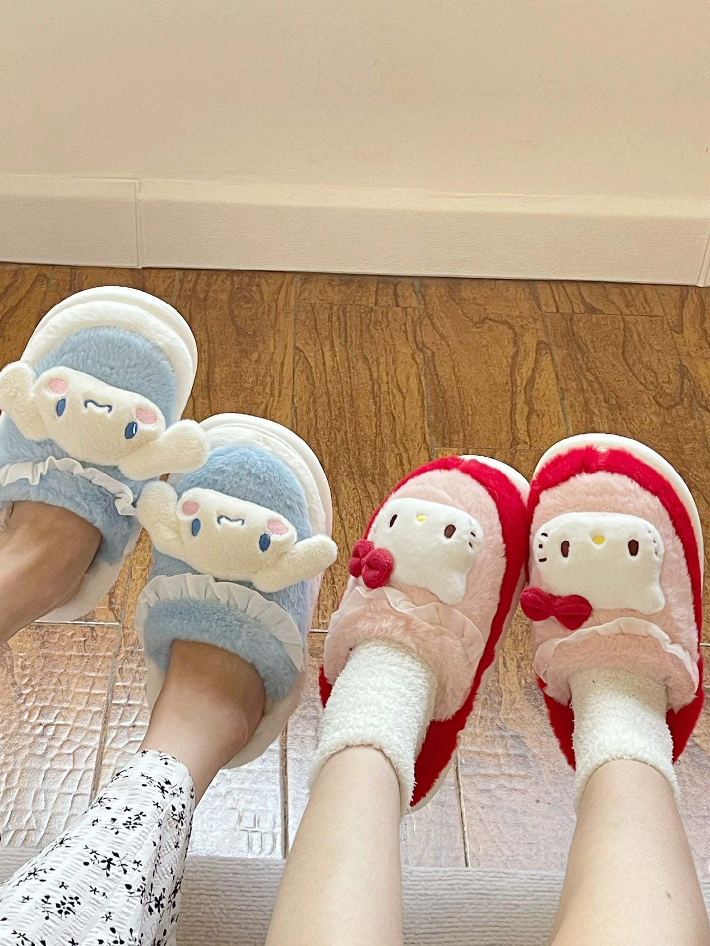 Sanrio Slippers Slippers for Women House Slippers C jellykawaii