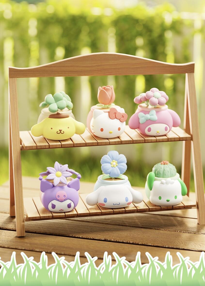 Sanrio Characters Potted Series Of Ornaments