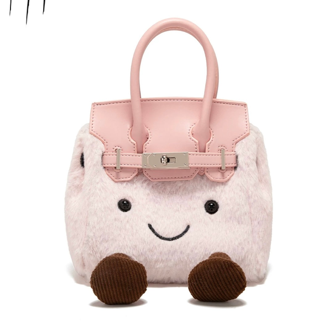 Jellycat Plush Birkin Bag Handbags Shoulder Bag Top Handle Satchel Tote Work Bag