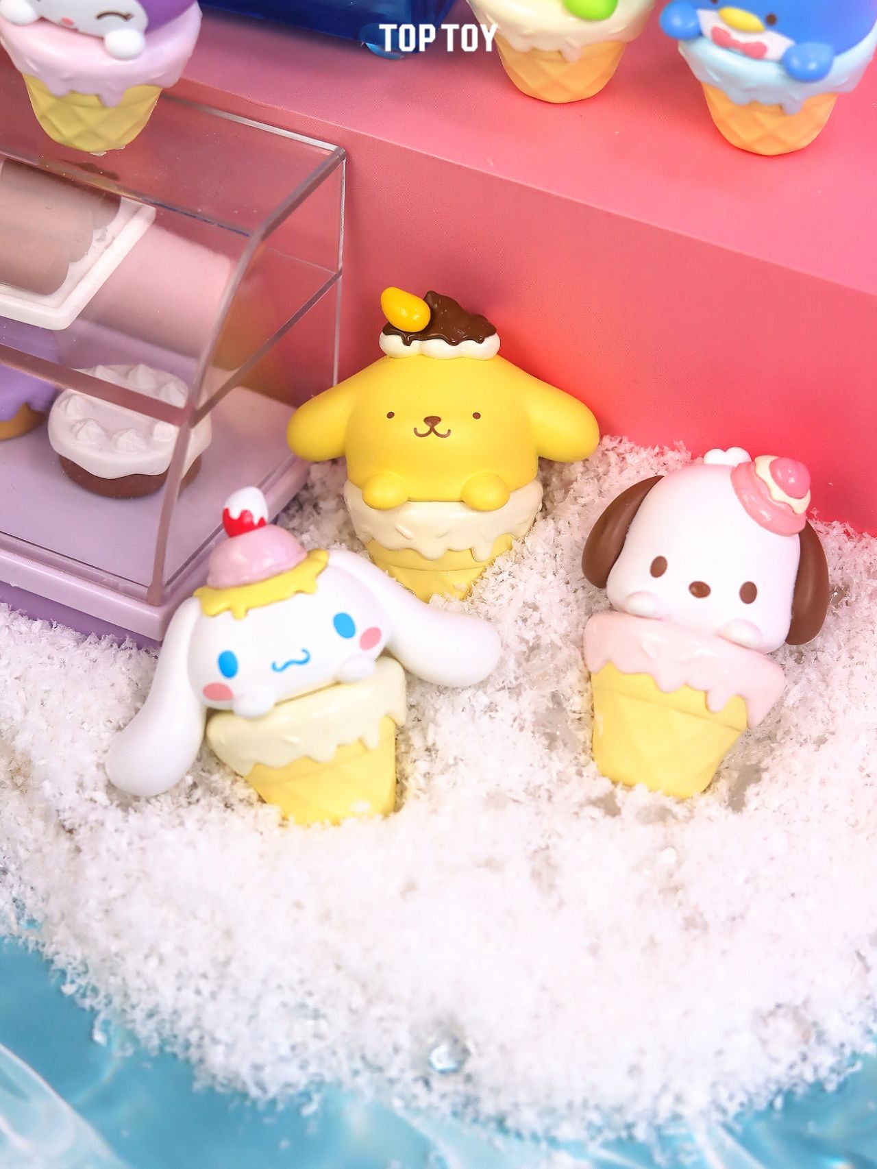 Sanrio Mini Ice Creams Blind Box(3 pcs in a bag)