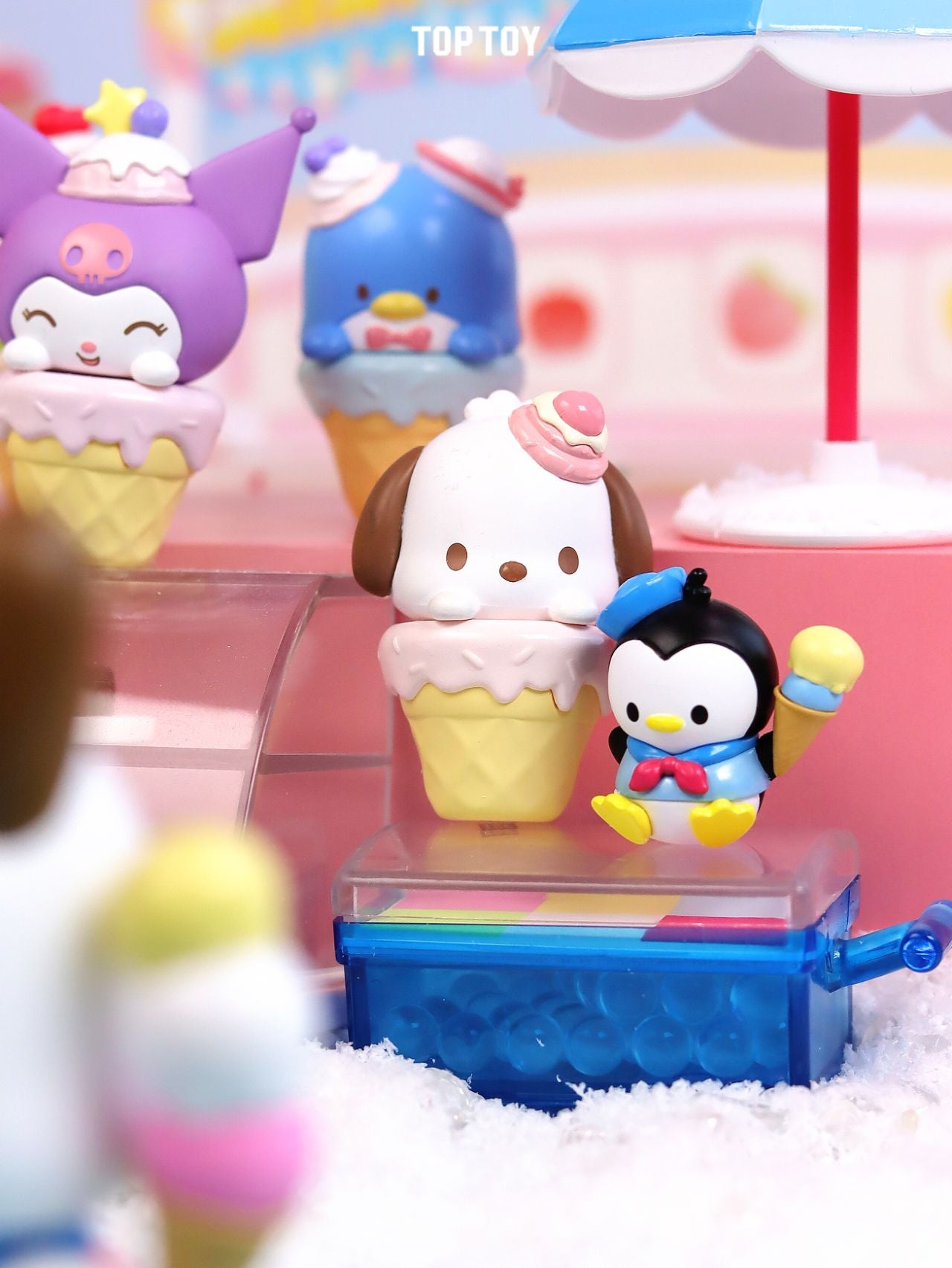 Sanrio Mini Ice Creams Blind Box(3 pcs in a bag)