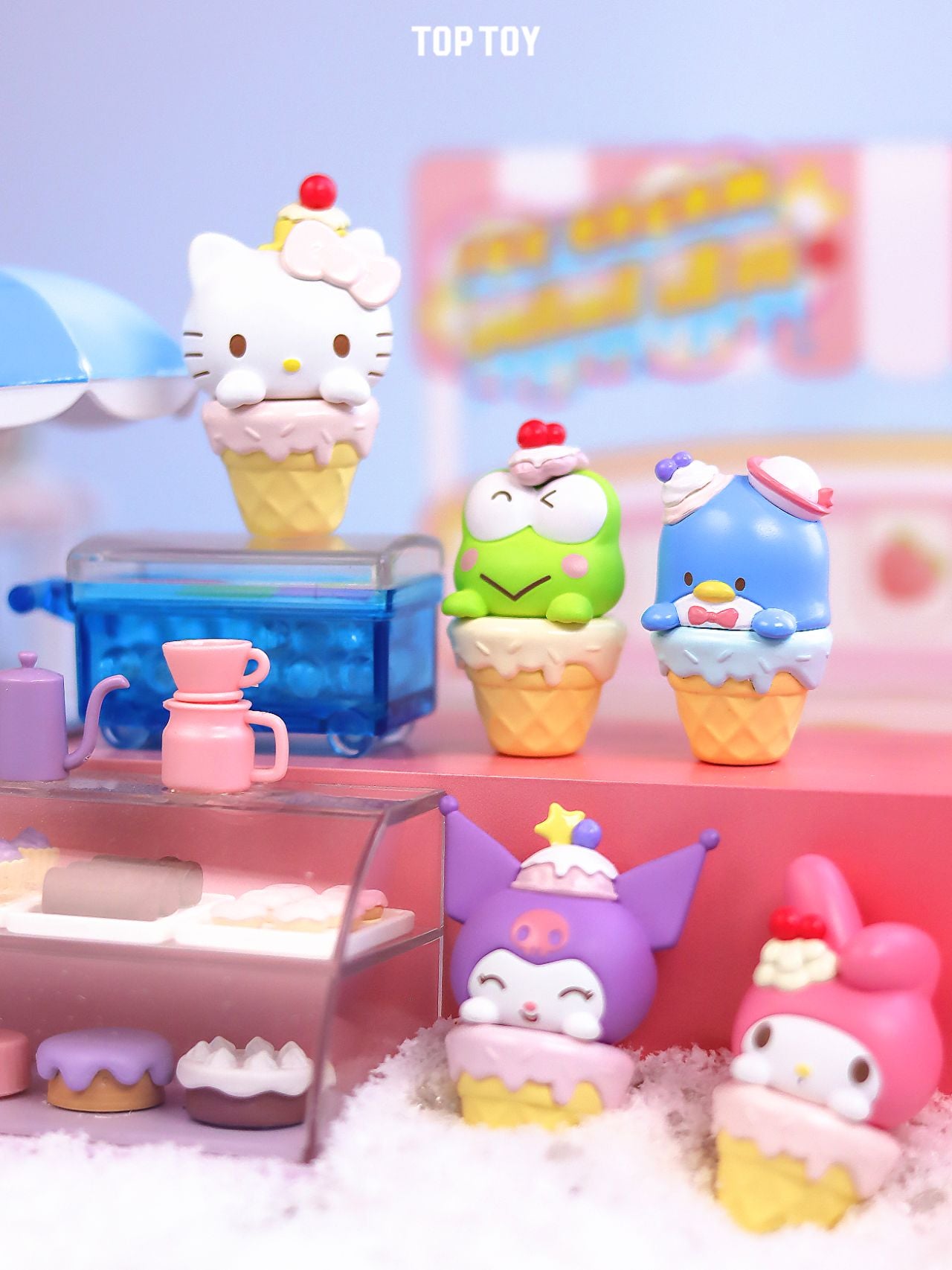Sanrio Mini Ice Creams Blind Box(3 pcs in a bag)