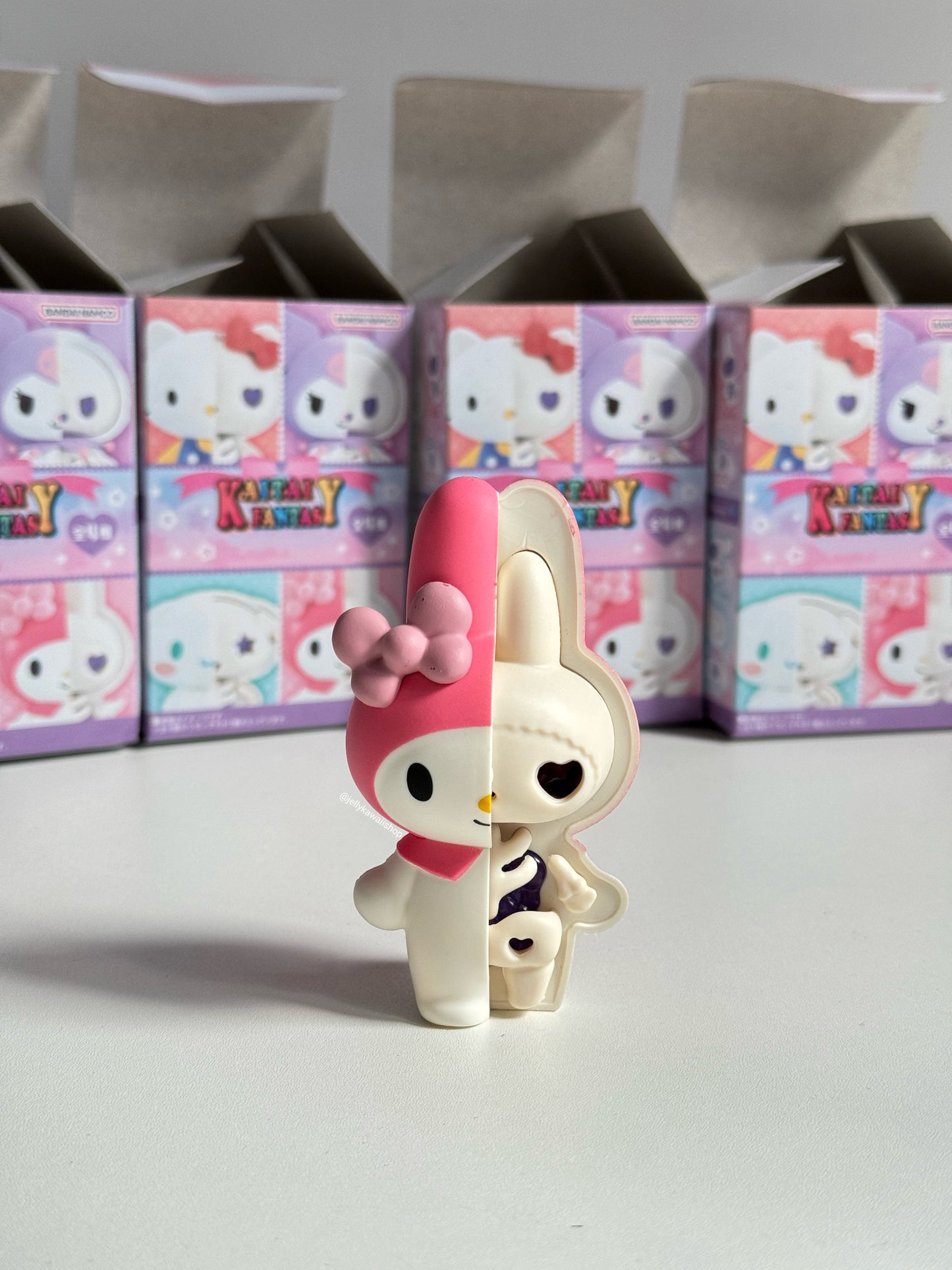 Sanrio Halloween Skeleton Blind Box Ornament(Pack of 4)