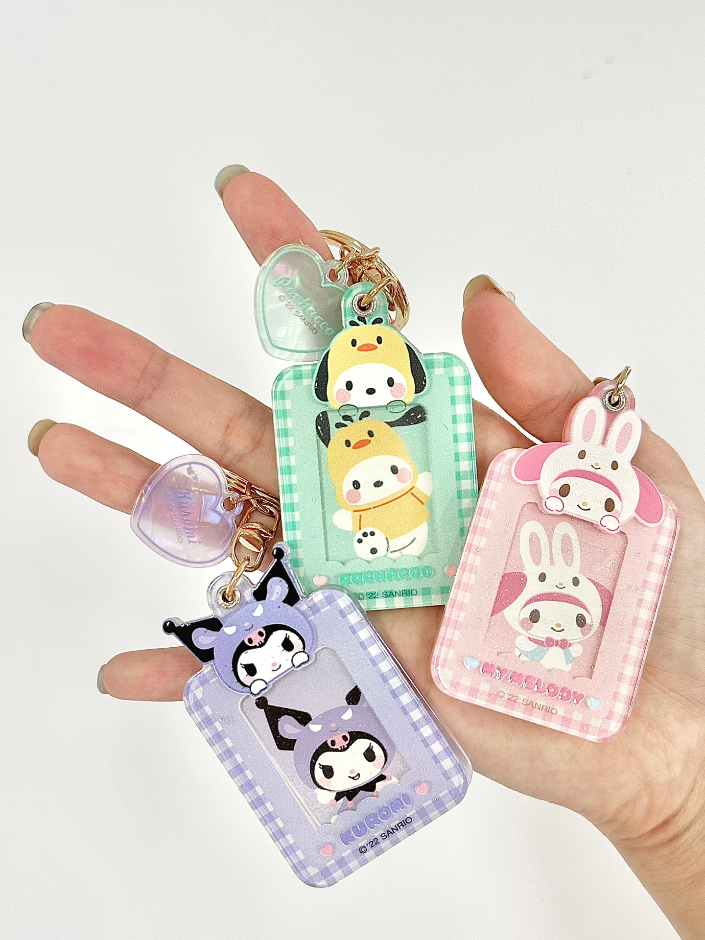 Sanrio Photocard Holder Keychains