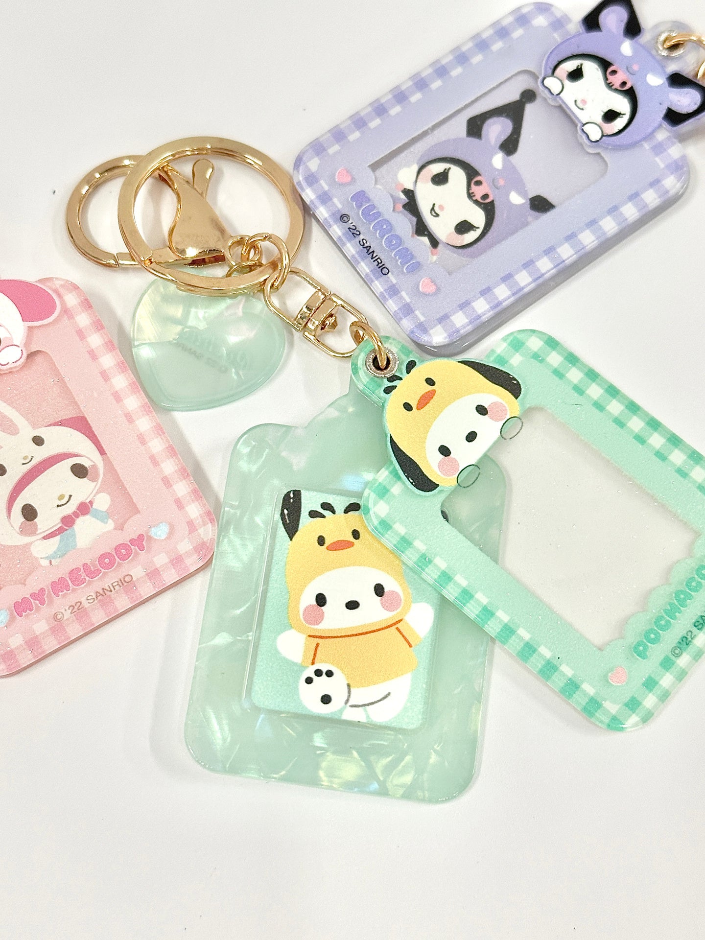 Sanrio Photocard Holder Keychains