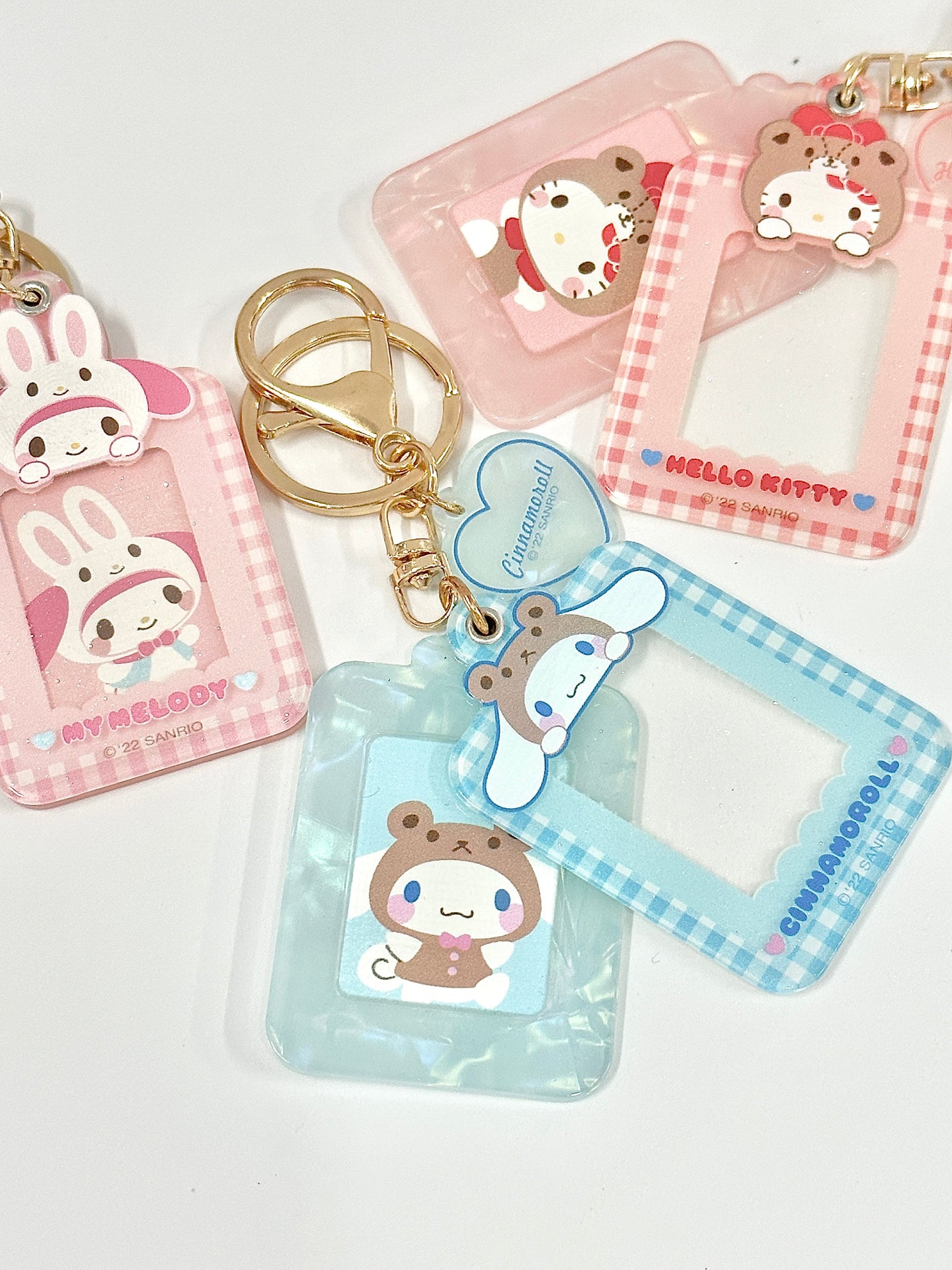 Sanrio Photocard Holder Keychains