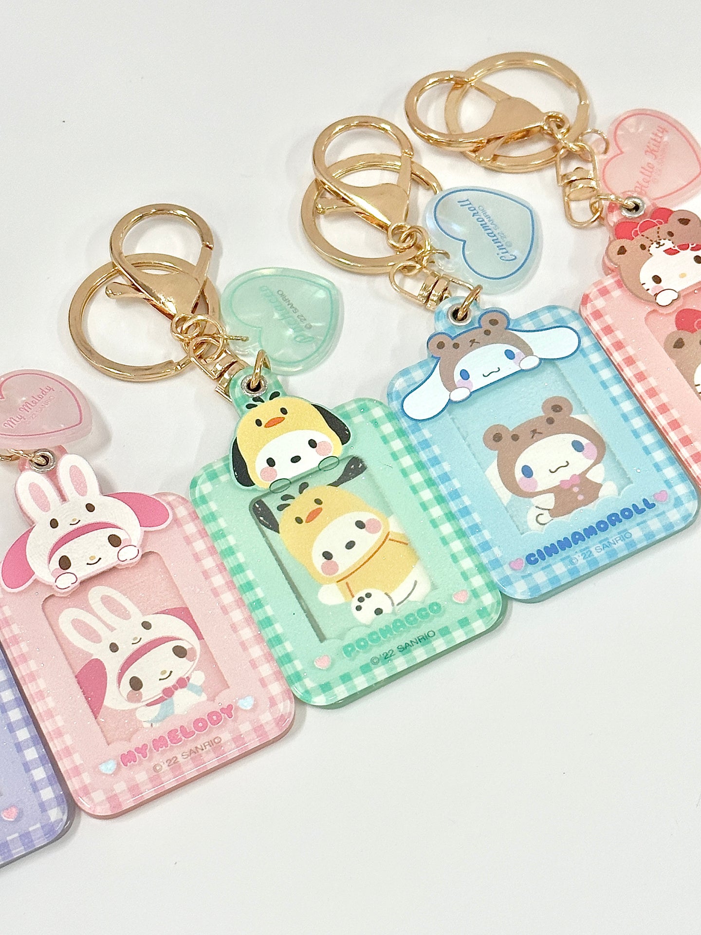 Sanrio Photocard Holder Keychains