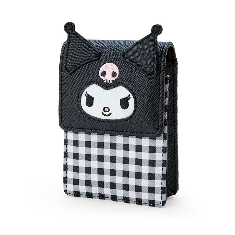 Sanrio Mini Makeup Bag for Purse Small Cute Makeup Bag Cosmetic Pouch Purse Travel Coin Pouch Sanitary Napkin Storage Bag Clutch Organizer for Women Girls
